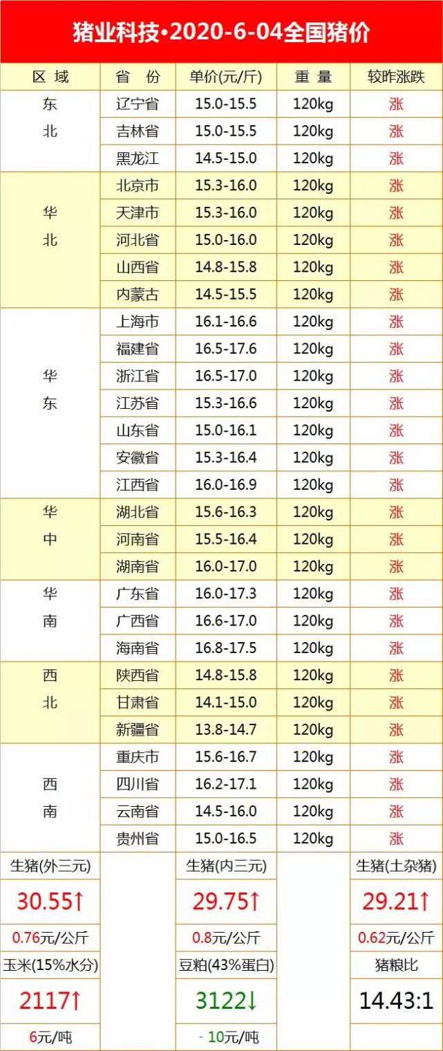 全國最新生豬價(jià)格今日豬價(jià)走勢，詳細步驟指南