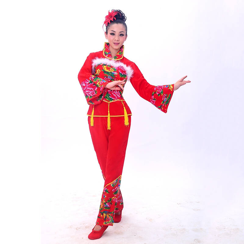 秧歌服裝最新款2015，時(shí)尚與傳統的完美融合風(fēng)采